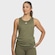 Camiseta Regata Feminina adidas Treino Básica VERDE