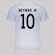 Camisa do Santos Logo 10 Neymar FutFanatics Infantil BRANCO