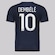 Camisa PSG Dryfit 10 Dembélé FutFanatics Masculina AZUL ESCURO