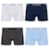 Cueca Boxer Sem Costura Puma - 4 unidades - Masculina BRANCO