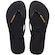 Chinelo De Dedo Havaianas Slim Logo Metallic Feminino PRETO