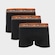 Cueca Boxer Zorba Color 870 - 3 unidades - Masculina LARANJA