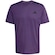 Camiseta Masculina Adidas Essentials 3 Listras ROXO/PRETO