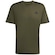 Camiseta Masculina Adidas Essentials 3 Listras VERDE ESC/PRETO