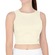 Top Cropped Feminino Mormaii Recorte Beach Sports BRANCO