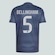 Camisa Real Madrid II 25/26 5 Bellingham Masculina Adidas AZUL ESCURO