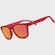 Óculos de Sol Unissex Quiiq Sunglasses Quadrado VERMELHO