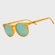 Óculos de Sol Unissex Quiiq Sunglasses Round AMARELO