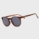 Óculos de Sol Unissex Quiiq Sunglasses Round MARROM