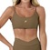 Top Feminino Drop Shot Basic W25 MARROM
