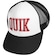 Boné Quiksilver Griff Trucker Masculino BRANCO
