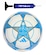 Kit Bola de Futebol de Campo Adidas UCL Champion League Training + Bomba de Ar BRANCO/AZUL