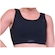 Top Authen Grit Bossa Ajustável 1 Bolso Reto Blackout Feminino PRETO