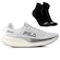 Tênis Fila Racer Speedzone Feminino + Par de Meias Performance BRANCO