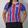 Camisa Bahia Esquadrão Casual Tricolor - Feminino AZUL/VERMELHO
