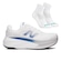 Tênis New Balance More V6 Masculino + Par de Meias Performance BRANCO/AZUL