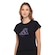 Camiseta adidas Estampada Contorno Feminina PRETO