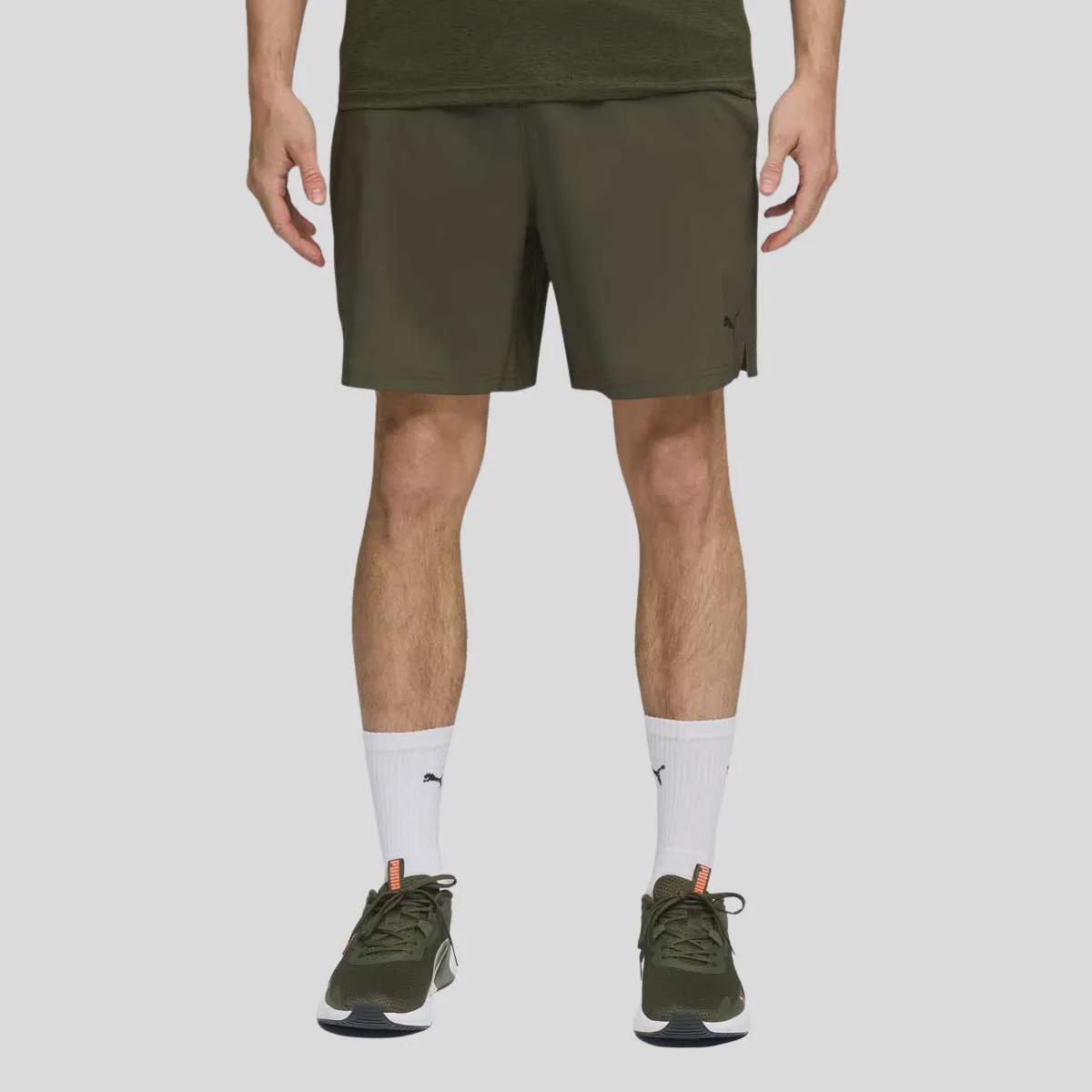 Bermuda Puma Tad Essentials 7 Masculina VERDE