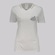 Camisa Do Santos Deslocar Feminina BRANCO