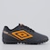 Chuteira Society Umbro Adamant Top Speed Infantil PRETO