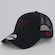 Boné Aba Curva New Era NBA Chicago Bulls Trucker 940 Unissex PRETO