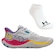 Kit Tênis Under Armour Dime E Meia - Masculino BRANCO/ROSA