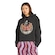 Blusão de Moletom com Capuz Feminino adidas Farm PRETO