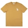 Camiseta Masculina New Era Regular Los Angeles Dodgers MLB Kaki MARROM CLARO