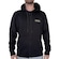 Blusão de Moletom Hurley Aberto Puff WT25 Masculino PRETO
