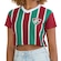 Camisa do Fluminense Cropped Extase Braziline - Feminina VERMELHO/VERDE