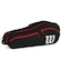 Raqueteira Wilson Advantage 25 6PK PRETO