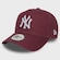 Boné Aba Curva New Era 9Forty E-Frame NY Yankees Vinho - Masculino VINHO
