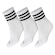 Meia adidas 3S C SPW Mid 41 Ao 43 - Pack Com 03 Pares BRANCO