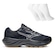 Tênis Mizuno Goya 2 Masculino + 3 Pares de Meias PRETO