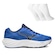 Tênis Mizuno Goya 2 Masculino + 3 Pares de Meias AZUL/AZUL ESC