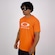 Camiseta Oakley Ellipse Fingerprint SS Tee Masculina LARANJA
