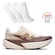 Tênis Feminino New Balance Fuelcell Rebel V5 + 3 Pares de Meias BEGE