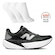 Tênis Feminino New Balance Fuelcell Rebel V5 + 3 Pares de Meias PRETO/BRANCO