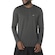 Camiseta Mizuno Nirvana Manga Longa Dark Shadow - Masculina CINZA