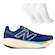 Tênis Masculino New Balance 1080 V14 + 3 Pares de Meias AZUL CLA/AMARELO