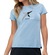 Camiseta Drop Shot Baby Look Game 2.0 Feminina AZUL