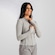Jaqueta Feminina Sport Fitness Alma Genius CINZA