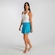 Short-Saia Adulto Fitness Sport Treino Alma Genius AZUL