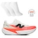 Tênis Masculino New Balance Fuelcell Rebel V5 + 3 Pares de Meias BRANCO/CORAL