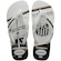 Chinelo De Dedo Havaianas Top Times Santos Masculino BRANCO/PRETO