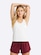 Camiseta Regata Nadador Feminina Enfim Malwee Malha Dry OFF WHITE