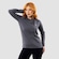 Camiseta Feminina Uv Manga Longa Térmica Performance Wear CINZA