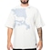 Camiseta Oakley Iconic Skull SM26 Masculina OFF WHITE