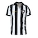 Camiseta Botafogo 1962 Nilton Santos Retrô Mania Listrada Masculina NAO SE APLICA