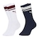 Meias Puma Cano Longo Esportiva Masculina - 2 pares AZUL ESCURO